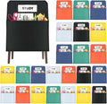 24 Pack Chair Pockets for Classrooms 16 x 19 in - Seat Sacks
