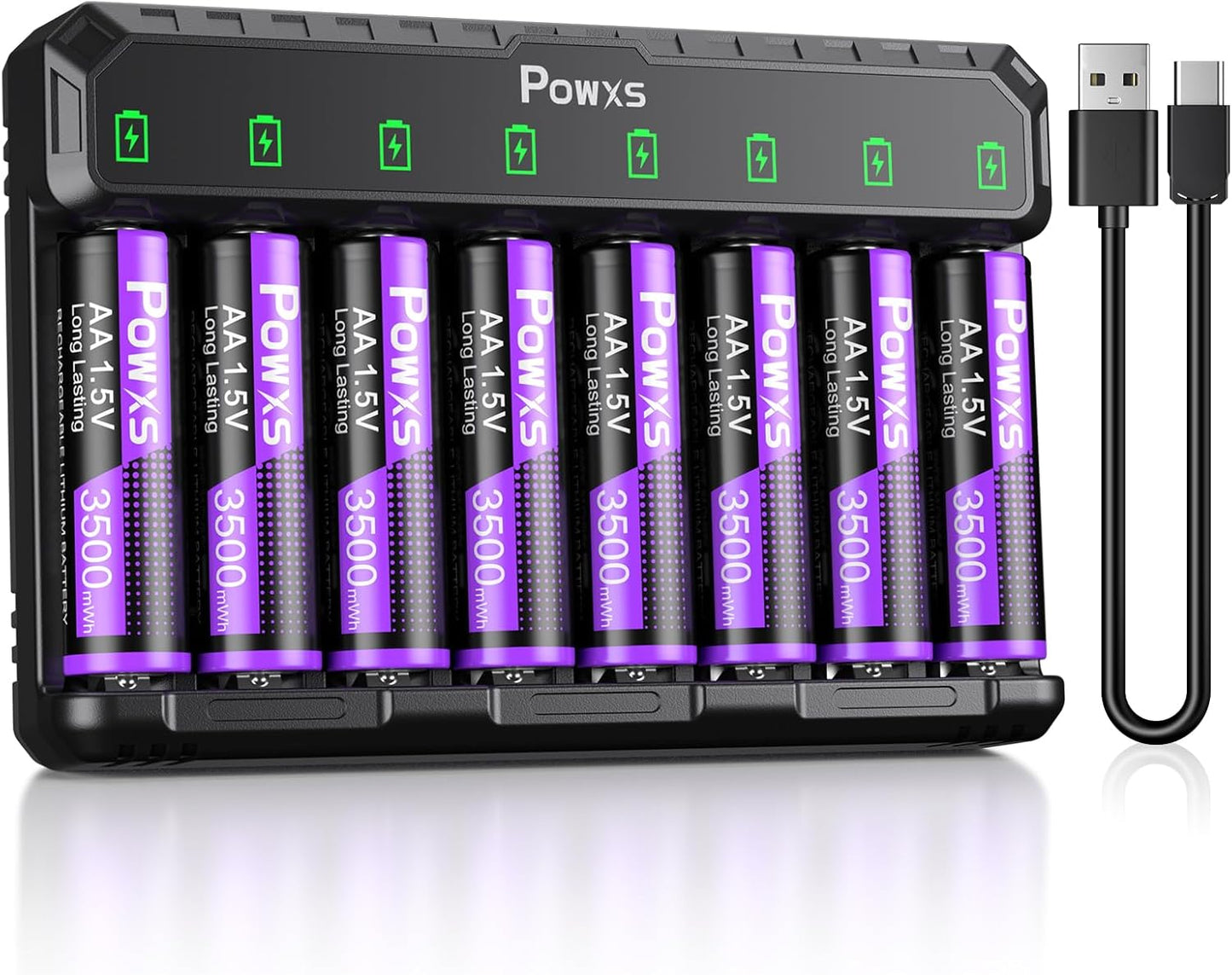 Long Lasting 1.5V AA Batteries Bundle
