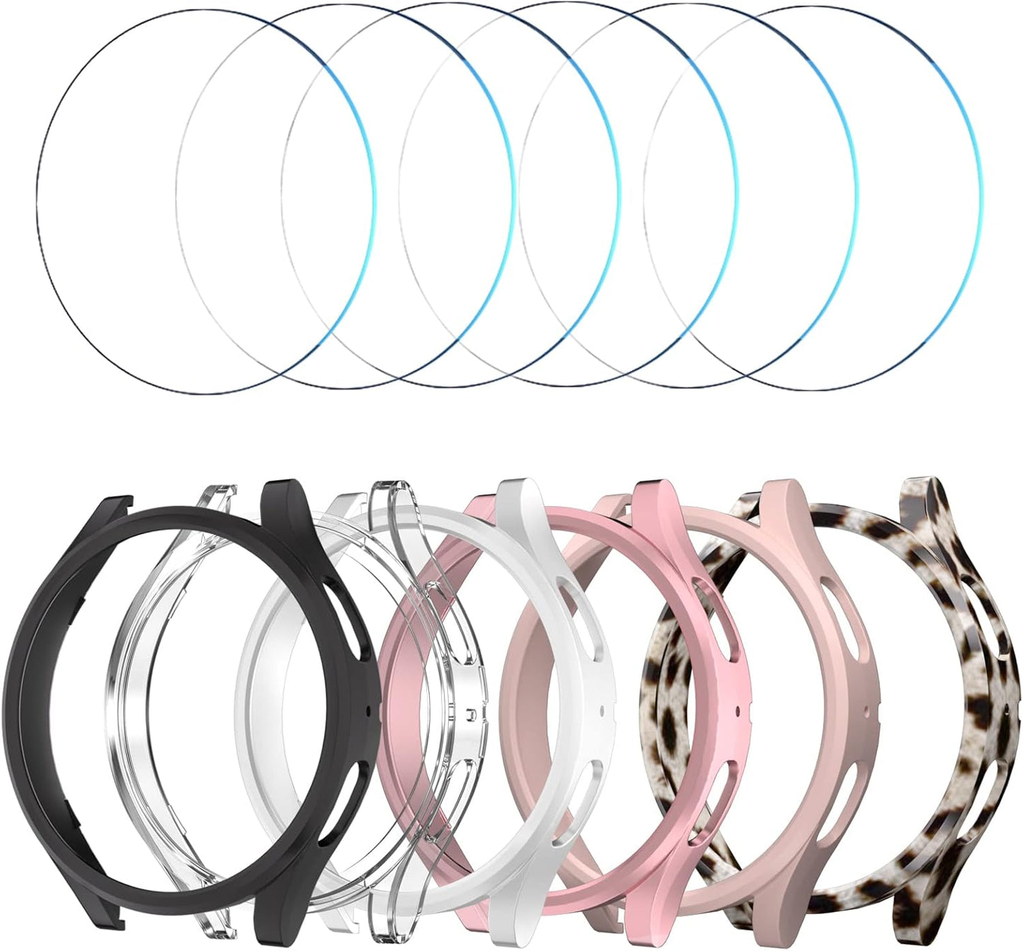 Samsung Galaxy Watch FE Screen Protector Case Set