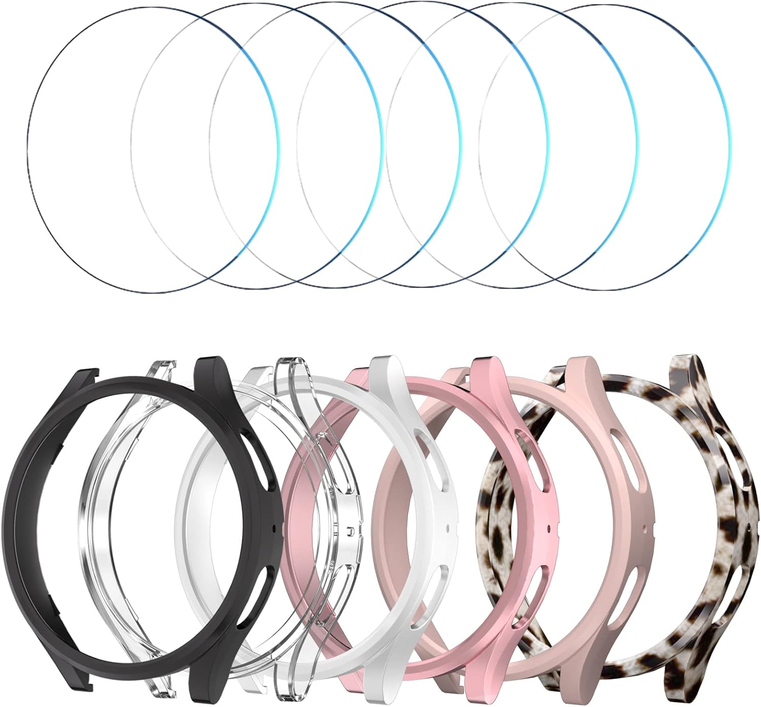 Samsung Galaxy Watch FE Screen Protector Case Set