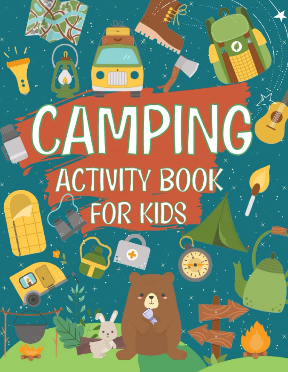 Camping Kids Activity Book: 60+ Fun Activities