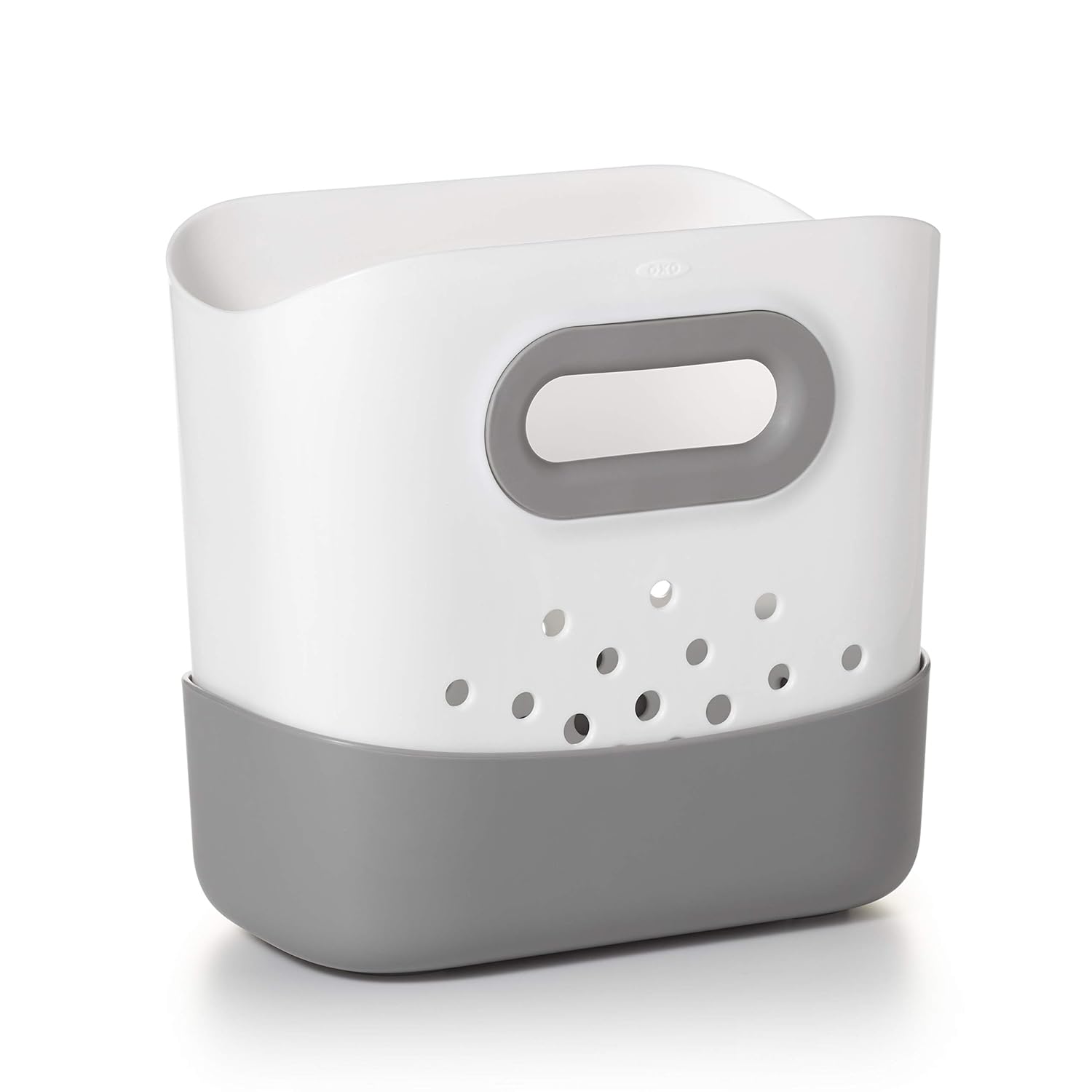 Neatly Store Bath Toys with OXO Stand Up Gray