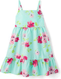 Girls' Short Sleeve Dressy Dress - Lightweight Cotton Poplin Fit