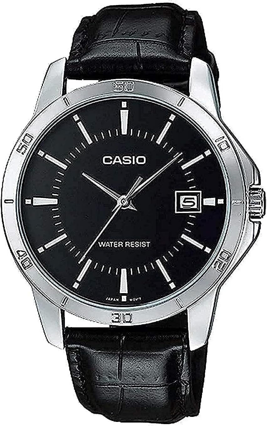 Casio Men's Date Watch - Sleek Stainless Steel