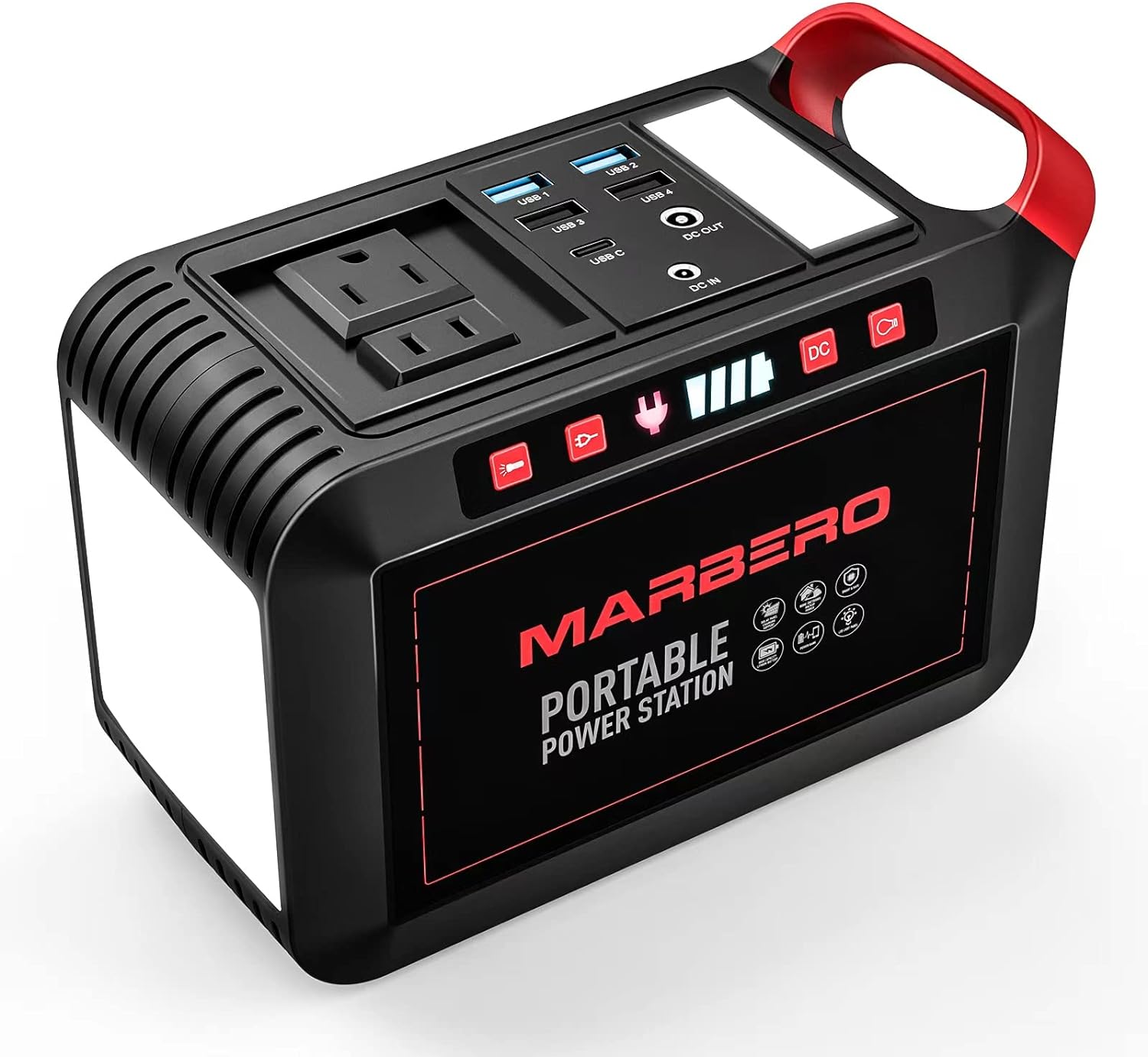 MARBERO 200W Portable Power Station - Reliable Emergency Backup