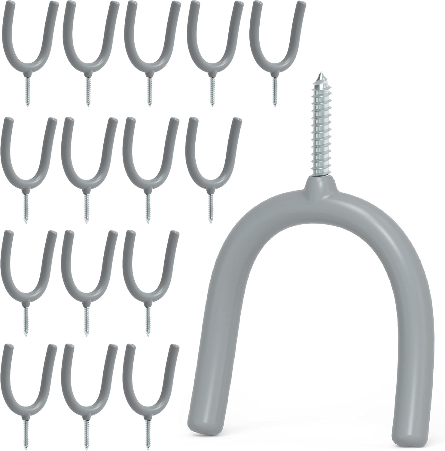 Heavy Duty Utility Hooks Set - Organize with Ease!