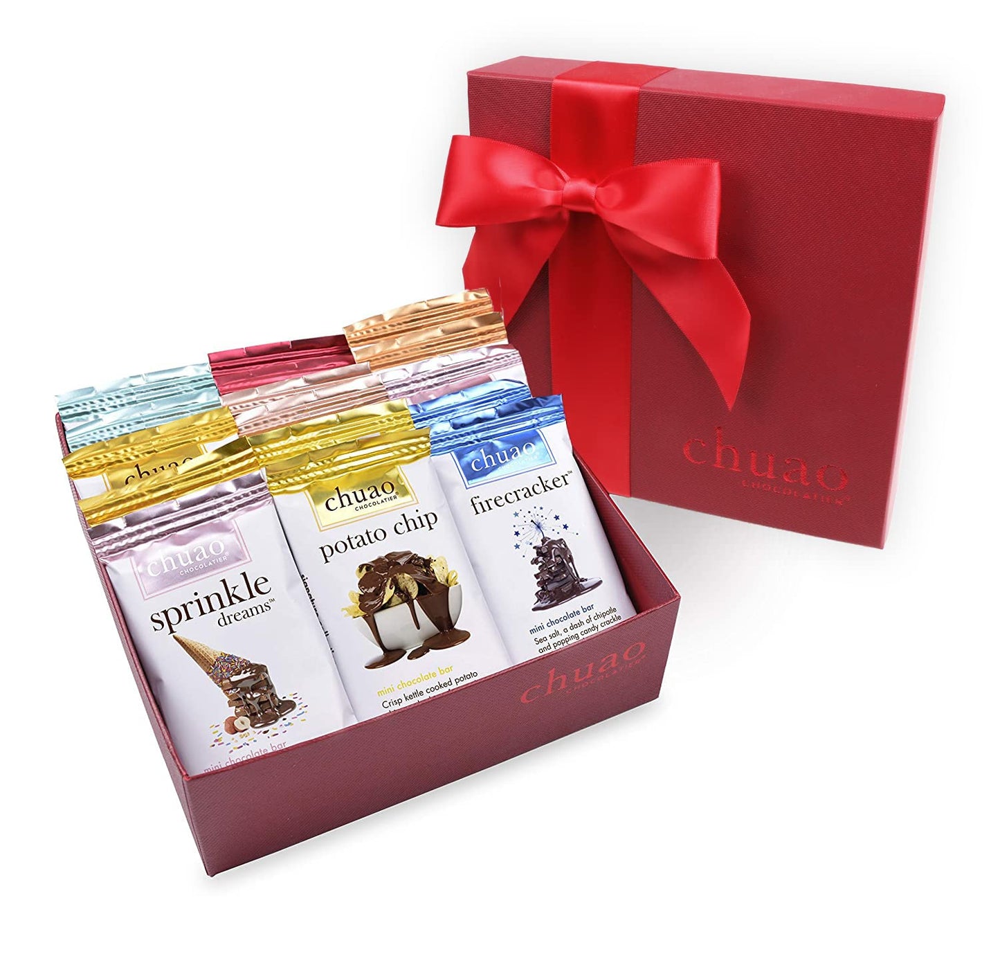 Chuao Chocolatier More Joy Assorted Mini Gourmet Chocolate Bars