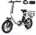 isinwheel U4 16ft Folding Electric Bike for Adults - Foldable Commuter