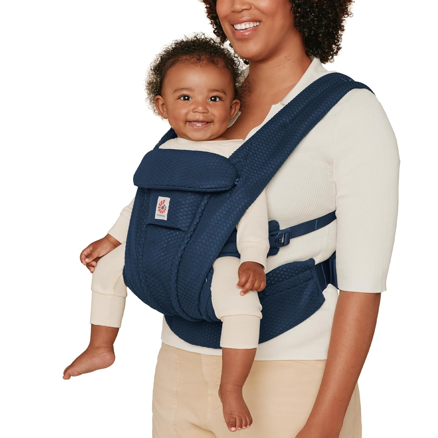 Ergobaby Omni Deluxe Baby Carrier - Breathable Mesh Design