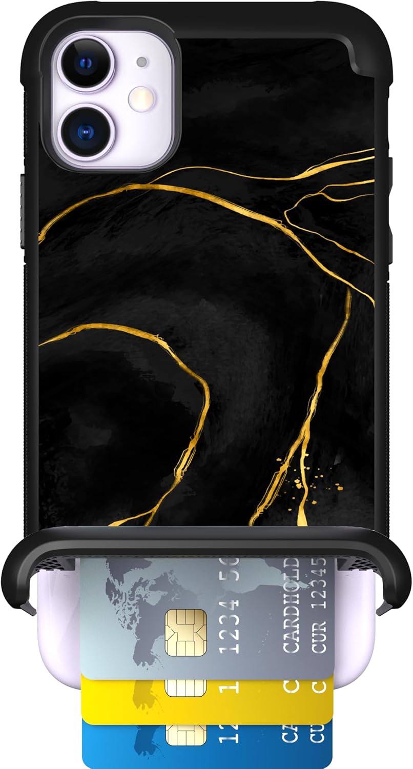Scooch iPhone 11 Case with Card Holder and Drop Protection