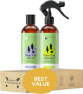 Flea Tick Protection Kit (Lavender Shampoo - Lemongrass Spray)