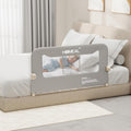 HOMEAL Bed Rail for Toddlers 32in x 24in - Stable Foldable Guard
