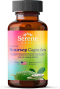 Serene Herbs Graviola Soursop Capsules Organic - Digestive & Immune