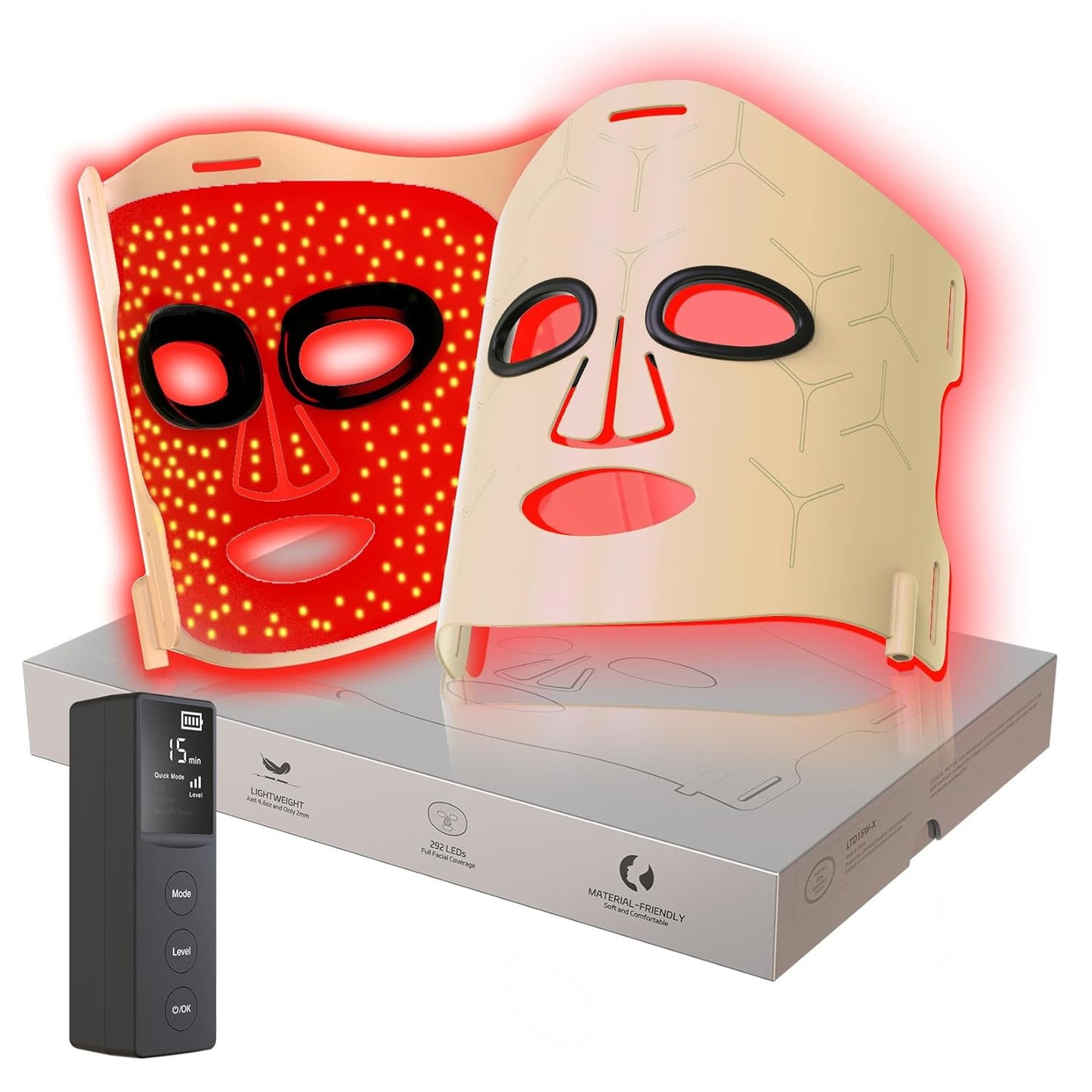 Infrared Red Light Therapy Mask for Glowing Skin and Care