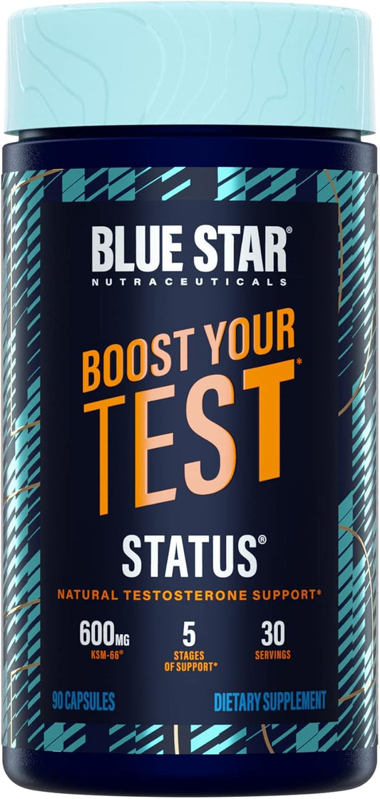 Testosterone Booster for Men - Blue Star Nutraceuticals Status
