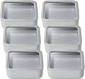 Caraway 6pc Glass Food Storage Set 10 Cup Containers - Organized, Oven
