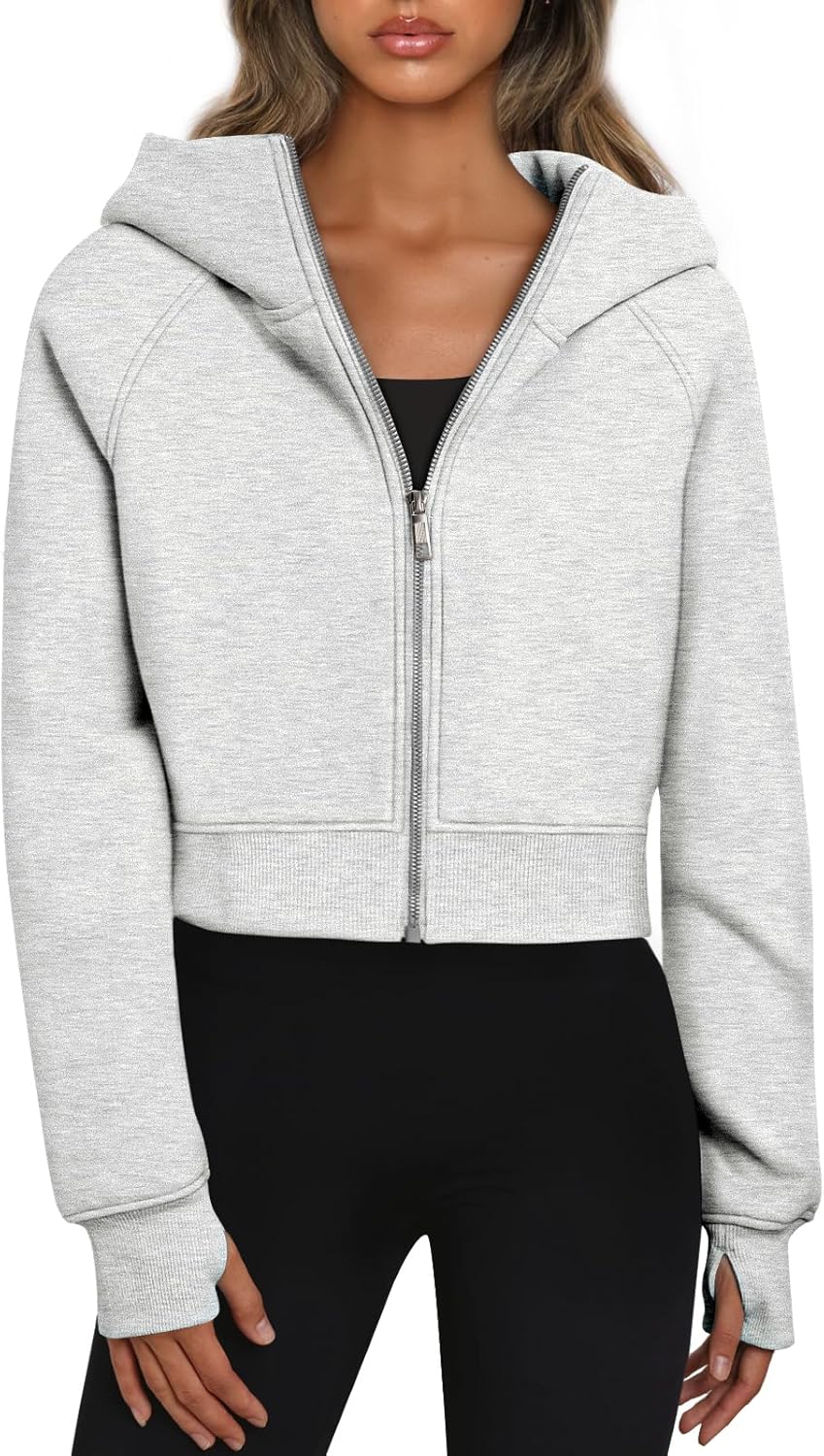 Trendy Queen Womens Zip Up Hoodies for Cozy Fall Outfits