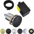 BESTILL Garbage Disposal Air Switch Kit - Matte Black Brass Button