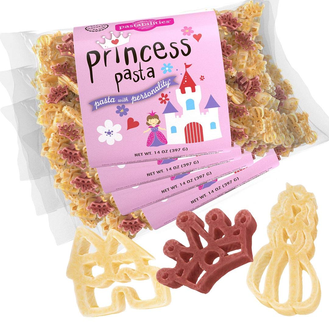 Pastabilities Fun Shaped Pasta for Kids - Princess Pasta Delight