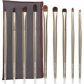 Professional Natural Goat Hair Eye Shadow Brush Set for Makeup Artists