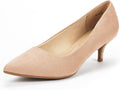 DREAM PAIRS Women's Pumps Kitten Heel Pointed Toe (Style 679J)
