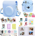CAIYOULE Accessories for Fujifilm Instax Mini 12 Camera - Pastel Blue
