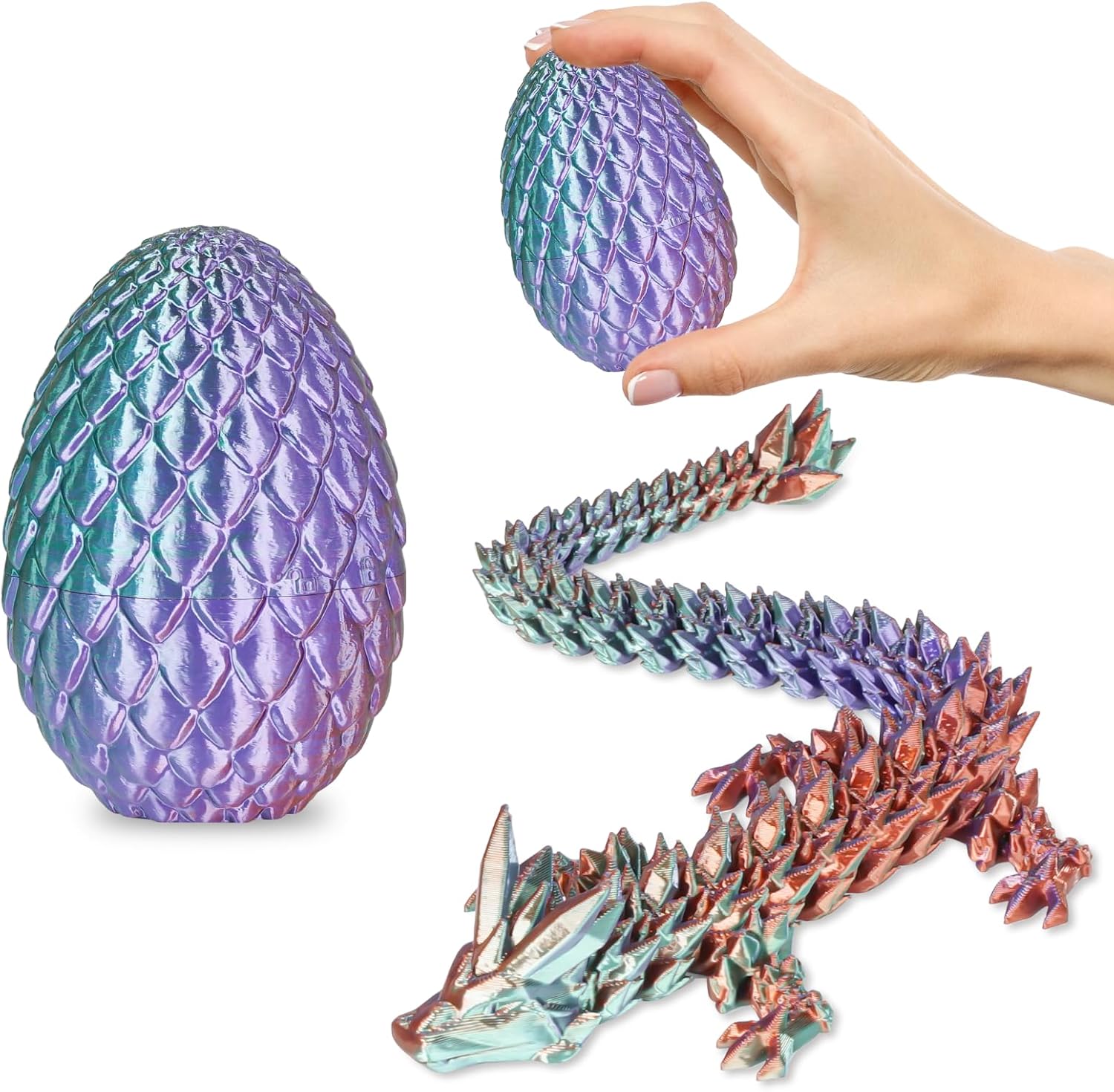 Dragon Surprise Eggs: Articulated Fidget Fun