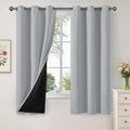 YoungsTex 100% Thermal Blackout Curtains 42 x 68 in - Full Light Block