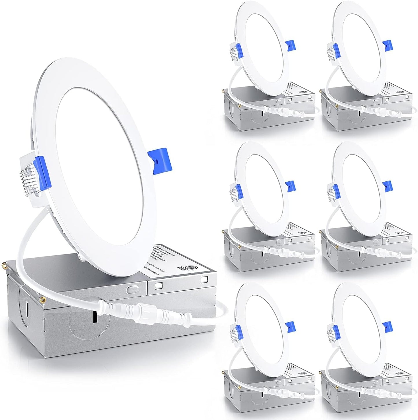 Ensenior 4 Inch LED Recessed Light - Dimmable, High Brightness
