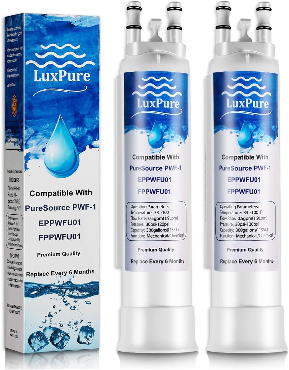 LuxPure FPPWFU01 Water Filter Replacement for PurePour PWF-1