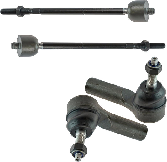 TRQ Front Tie Rod Set for 2009-2012 Ford Escape & More