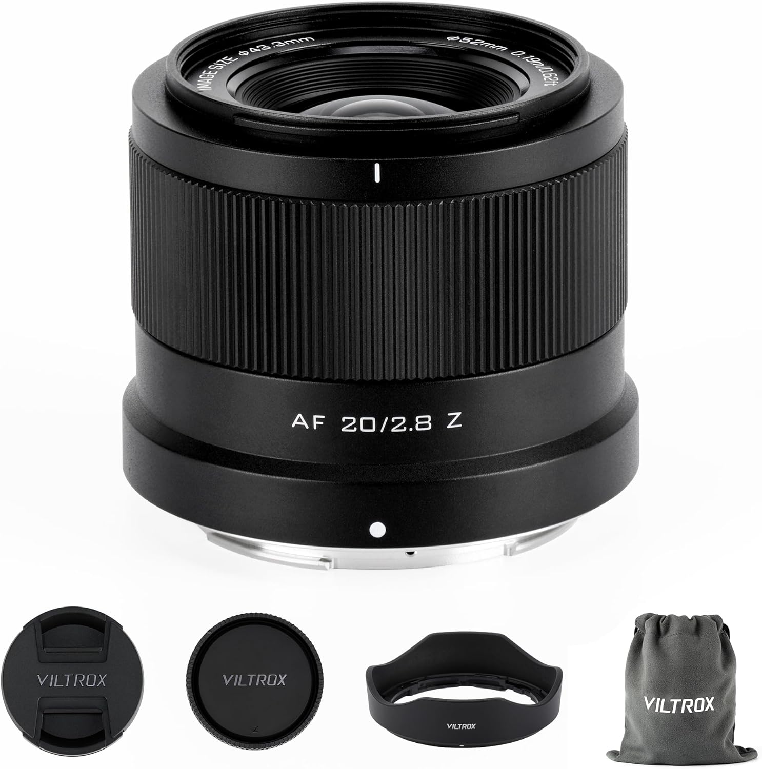 VILTROX 20mm F2.8 AF Lens for Nikon Z Mount - Wide-Angle