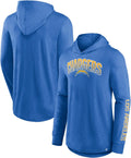 Men's Front Runner Long Sleeve Hooded T-Shirt - Black Fan Tee