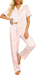 Stylish Women's Silk Pajama Set by Ekouaer for Elegant Relaxation