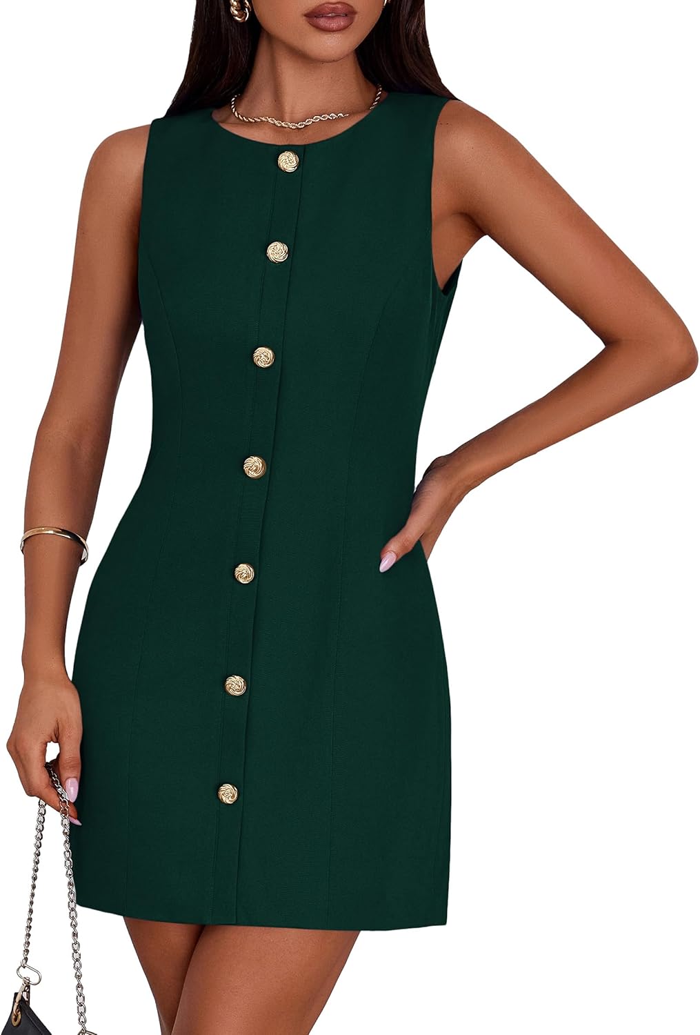 PRETTYGARDEN Work Dresses for Women 2025 Summer Business Casual