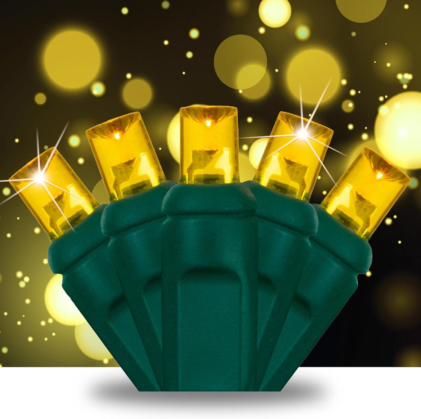 SoftTwinkle Slow Twinkling Christmas Lights by Wintergreen Lighting