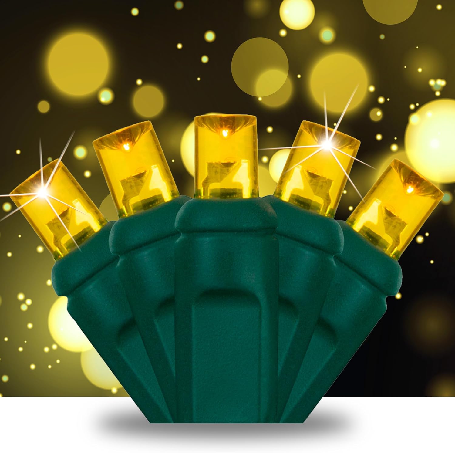 SoftTwinkle Slow Twinkling Christmas Lights by Wintergreen Lighting