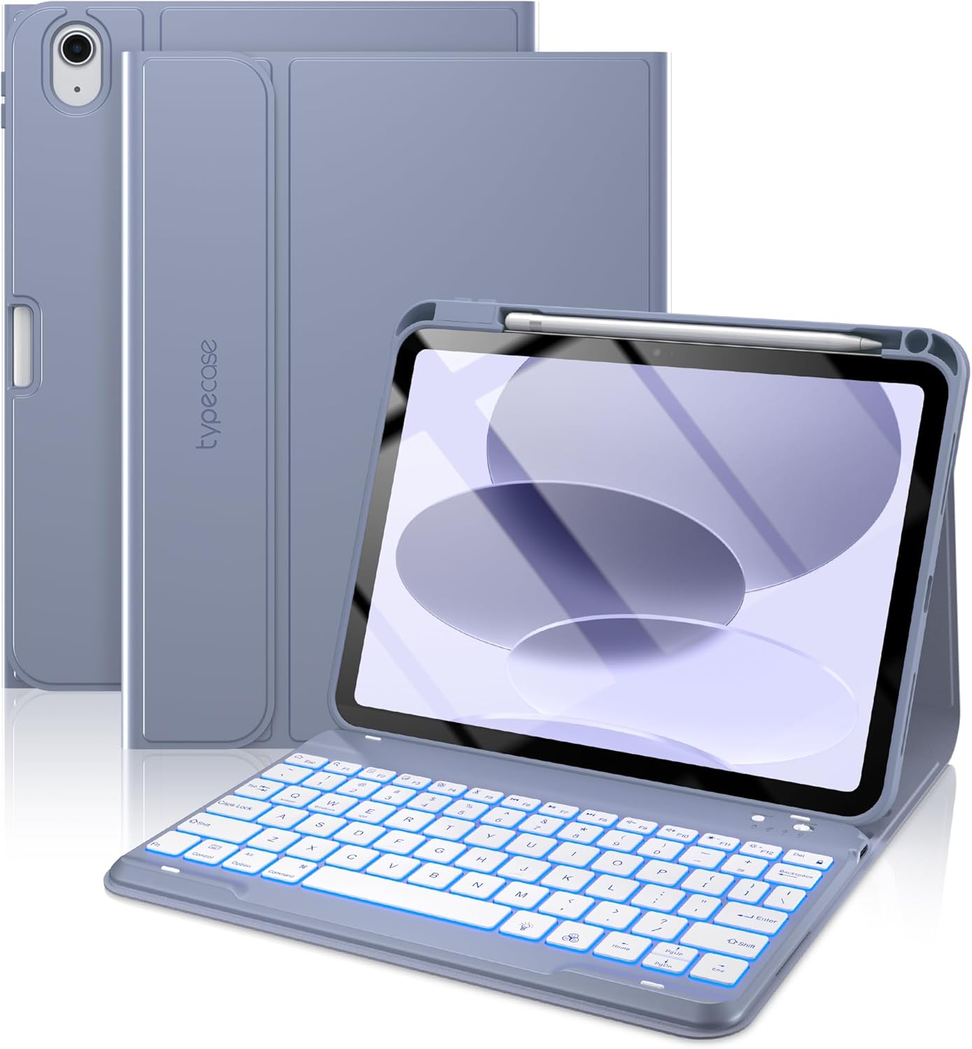 Typecase Folio Keyboard Case for iPad 10th Gen with Backlight
