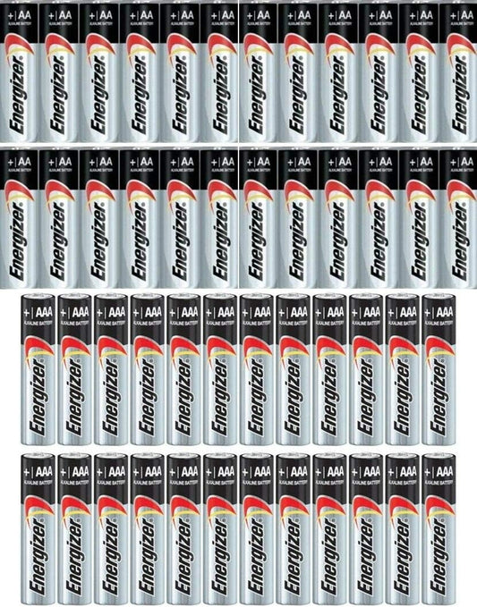 Energizer Max Alkaline E91/E92 Batteries Combo Pack of 48