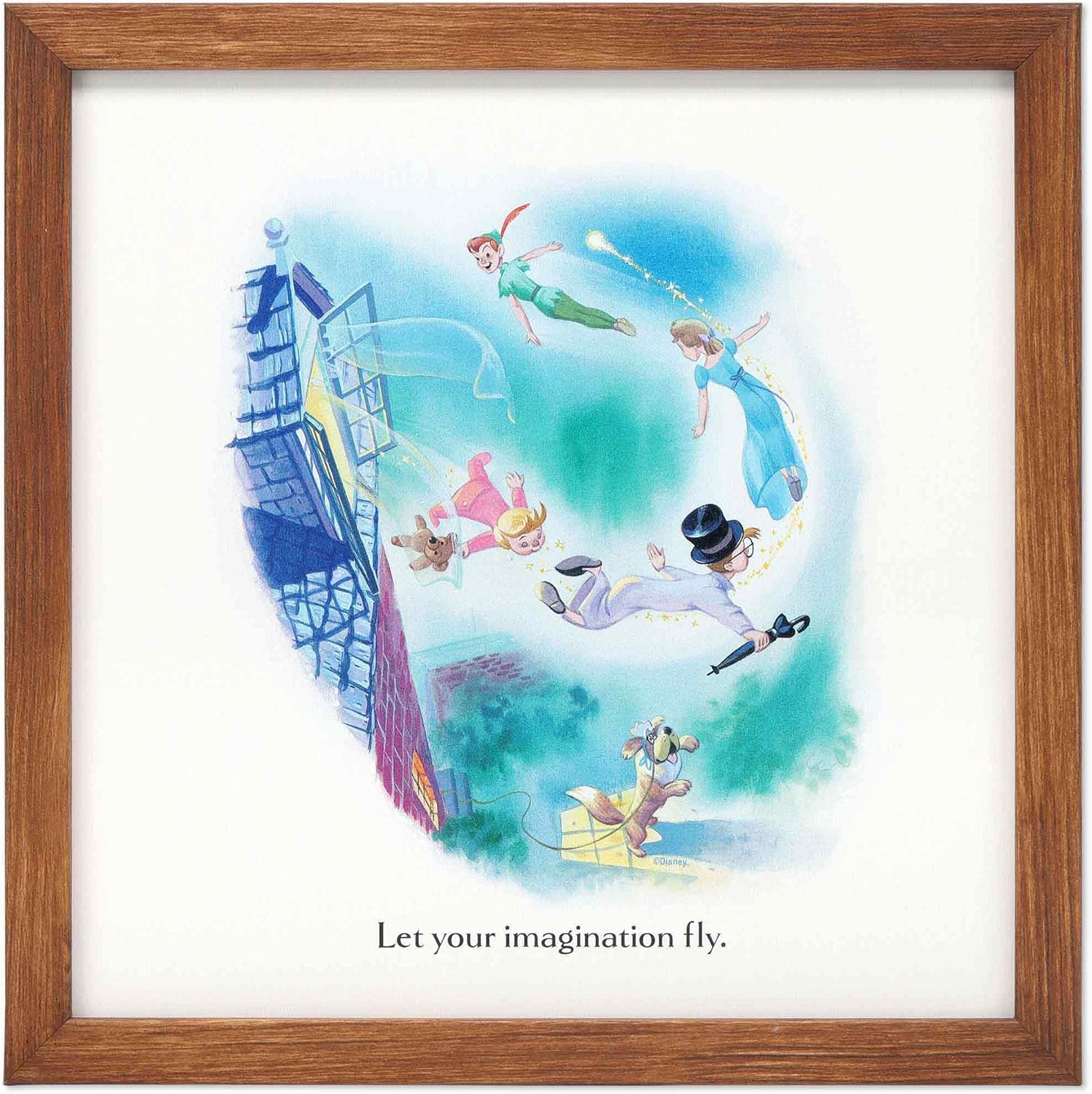 Disney Peter Pan Golden Book Wall Decor for Kids' Rooms