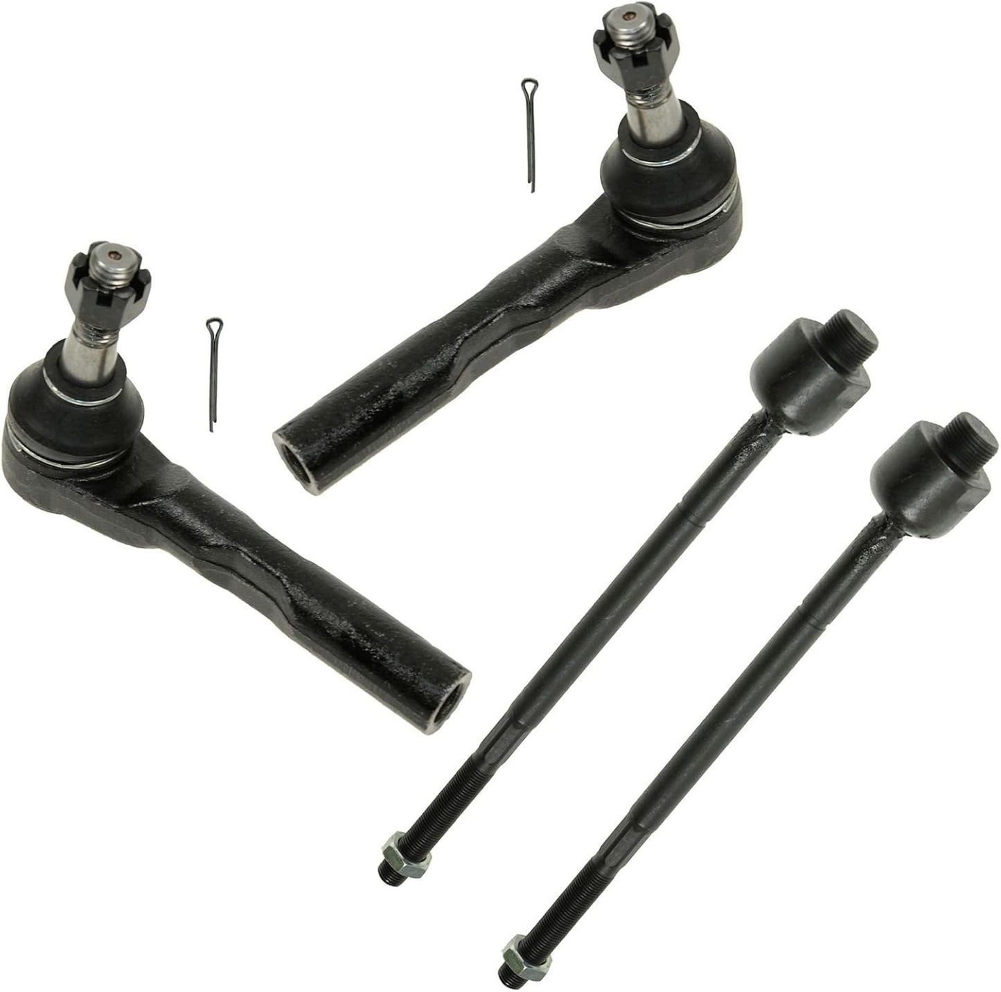 TRQ Front Tie Rod Set for 2003-2014 Chevrolet Express Models
