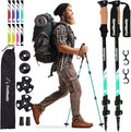 TrailBuddy Trekking Poles - Lightweight Collapsible Hiking Poles