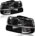 Headlights Assembly fit 1999-2002 Chevy Silverado & 2000-2006 Tahoe