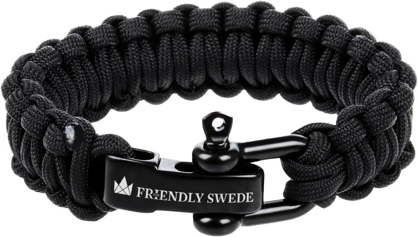 Adjustable Paracord Bracelet for Men
