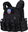 MGFLASHFORCE Tactical Vest Molle Airsoft Vest for Men - Durable Fit