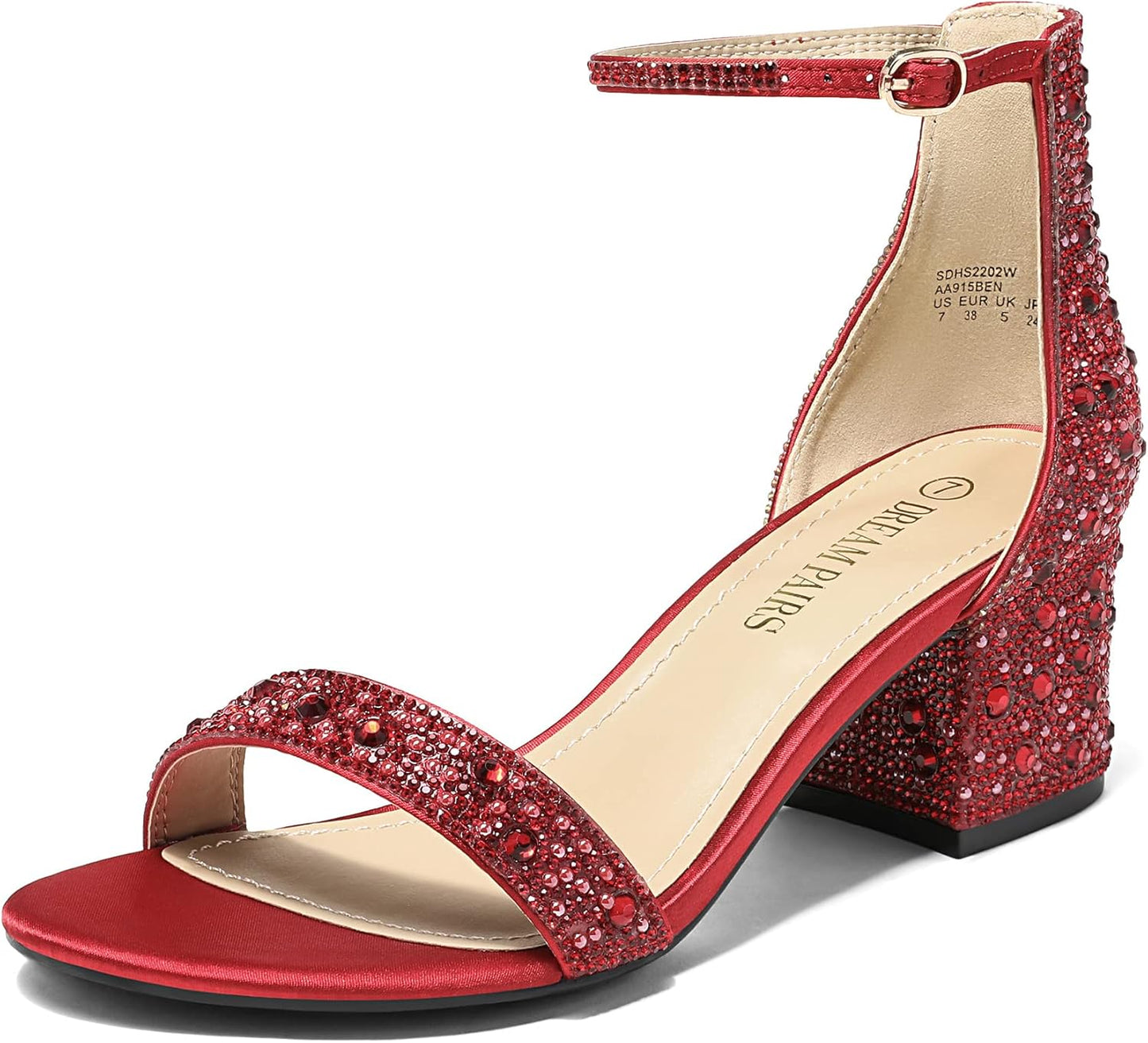DREAM PAIRS Womens Low-Chunk Low Heel Pump Sandal Review