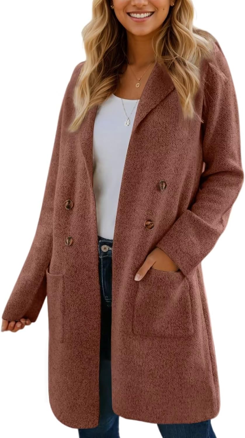 CiCiBird Women Fall Long Cardigan Sweater for Cozy Style