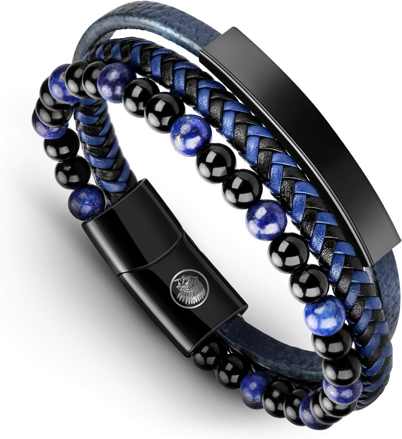 Hand-Braided Leather Bracelet: Timeless Style
