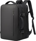 BANGE 45L Men's Expandable Travel Backpack - Carry On Ready