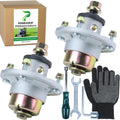 2 Pack Pre-Greased AM144608 Spindle Assembly for John Deere Decks